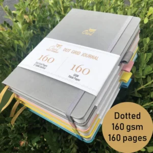 Artisan Hardcover Dot Grid Notebook – 160 GSM
