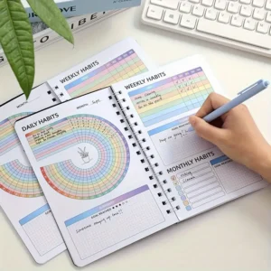 Weekly Productivity Planner – Undated with Habit Tracker