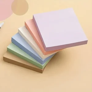 Eco-Friendly Sticky Note Set – Pastel Palette