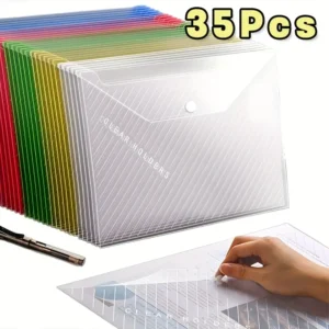 Heavy-Duty A4 File Folders – 25 Pack