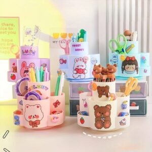 Soft  Colors Rotary – Pen Holder / Desk Organizer