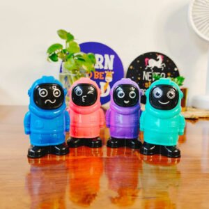 Cute Astronaut Shape Dual Hole Sharpener & Eraser