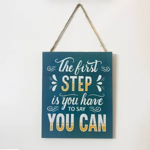The First Step-Wall Decor