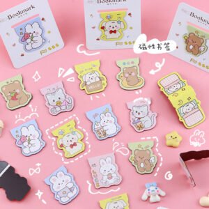 Cute
              Animal Magnetic – Bookmark