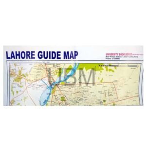 Lahore Map Paper 20x30inch (English)