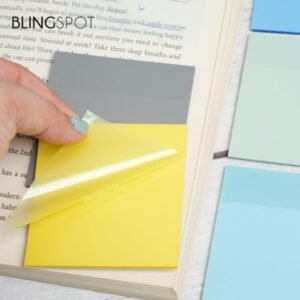 Colored Translucent Transparent Sticky Note – Style 1