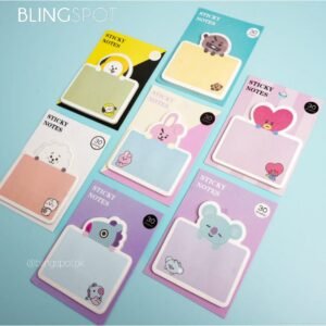 K-pop Bts Characters – Sticky Note