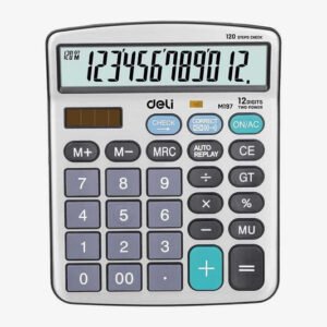 Deli 12-Digit Desk Calculator