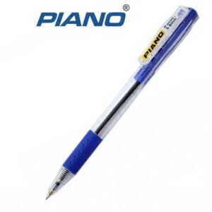 Piano Needle Point Ball Pens 10 Pcs/box – Blue