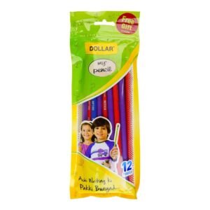 Dollar My Pencil With Eraser Pack of 12